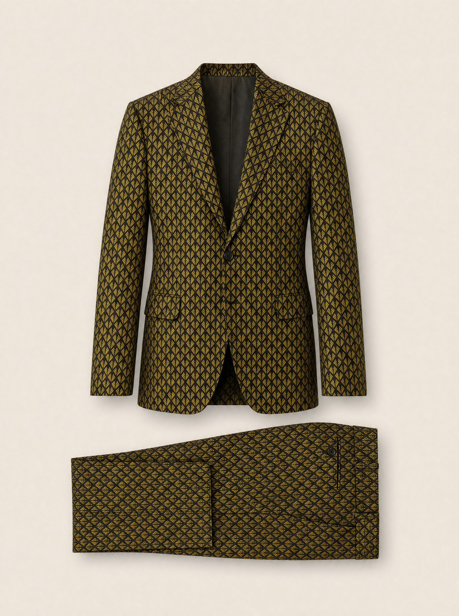 AKA two-piece suit — Gold technical