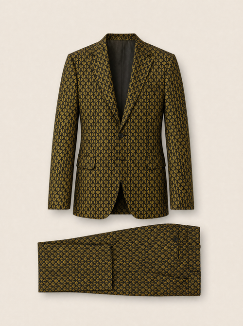 AKA two-piece suit — Gold technical