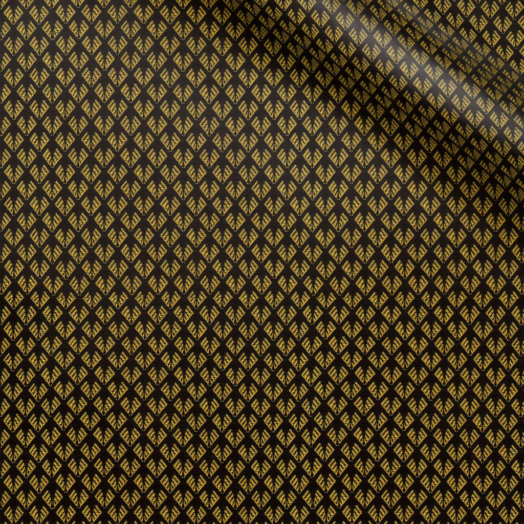 AKA fabric swatch — Gold jacquard, Draperì Corsini