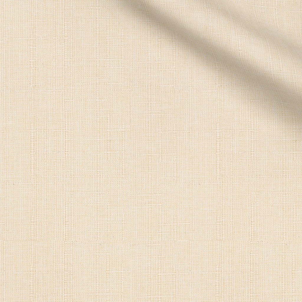 Adem fabric swatch — Cream plain weave, Draperì Corsini