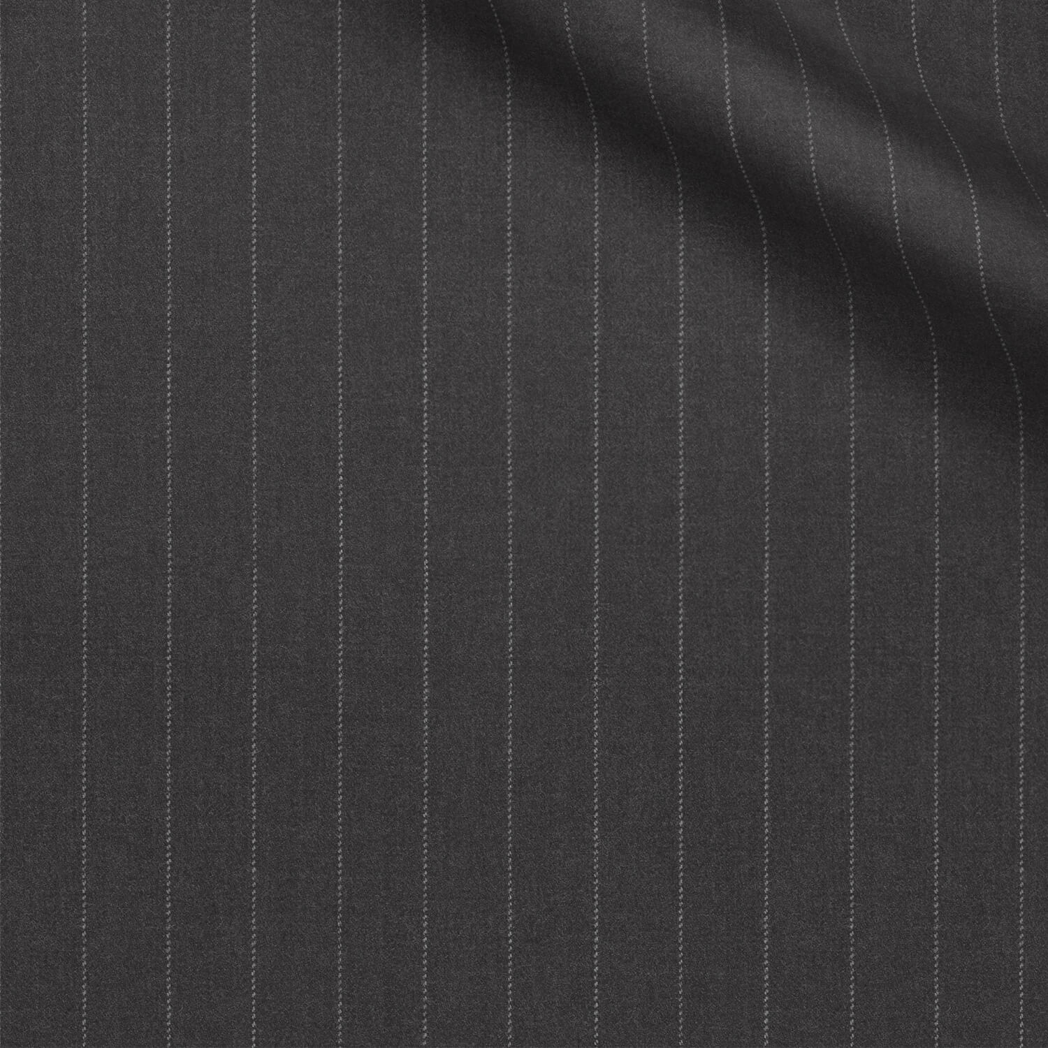 Albred fabric swatch — Gray flannel, 340 gsm, Draperì Corsini