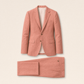 Beau two-piece suit — Light Pink Solid