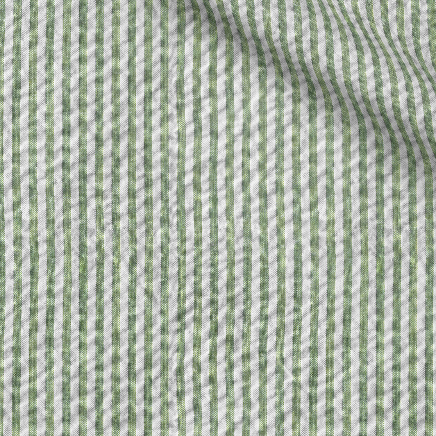 Beccles fabric swatch — Light Green Striped, Piero Tallini