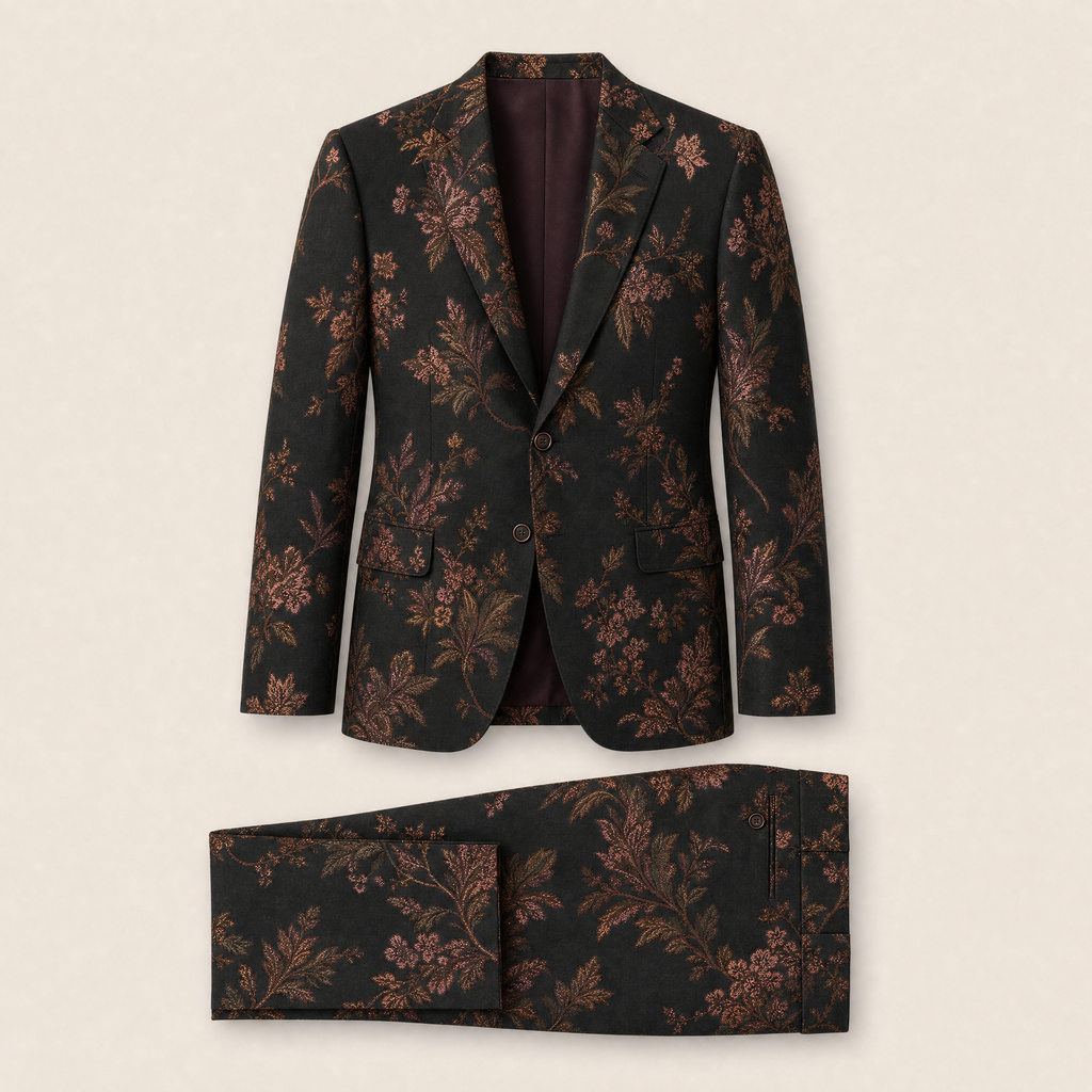 Belleville two-piece suit — Black technical