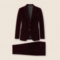 Blake two-piece suit — Burgundy Solid