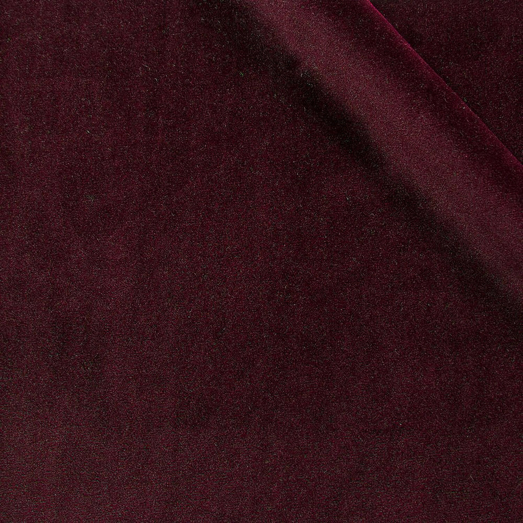 Blake fabric swatch — Burgundy Solid, Piero Tallini