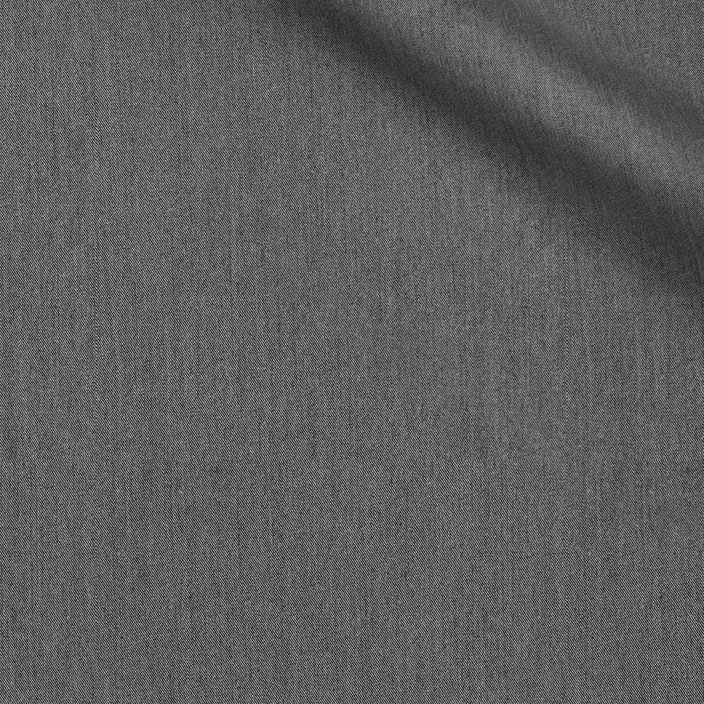 Blazies fabric swatch — Iron Gray twill, 300 gsm, Draperì Corsini