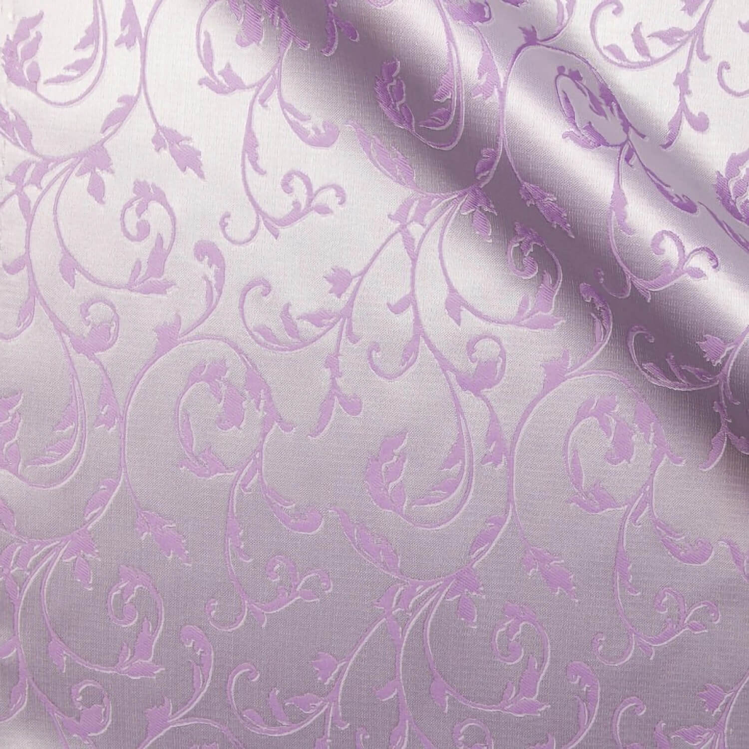 Bridal Amethist fabric swatch — Lavender jacquard, Draperì Corsini