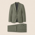 Callan two-piece suit — Hunter Green merino wool