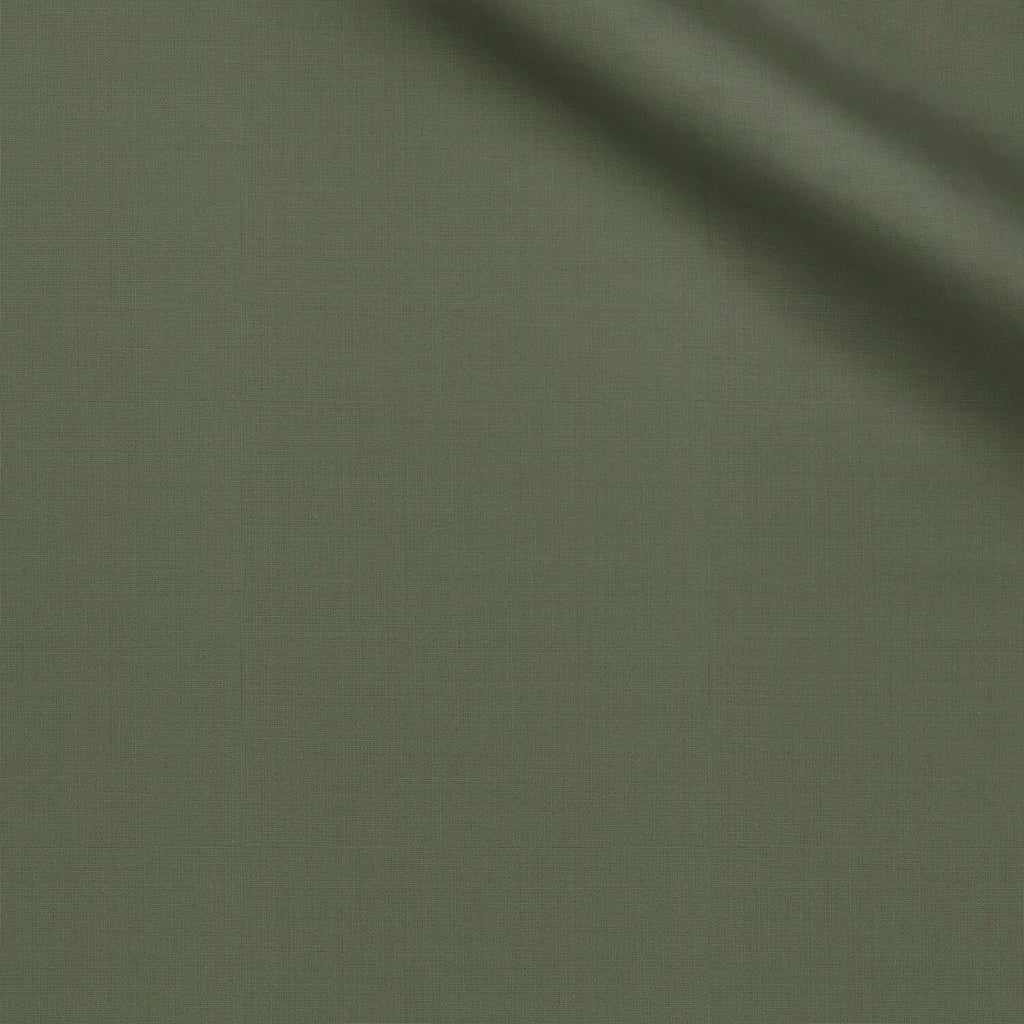 Callan fabric swatch — Hunter Green plain weave, 245 gsm, Draperì Corsini