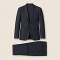 Cambrin two-piece suit — Dark Blue technical
