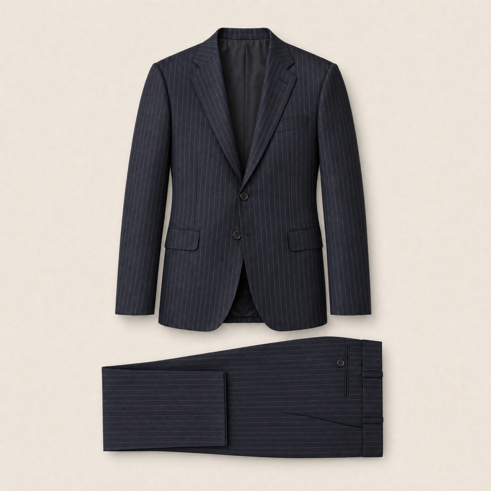 Cambrin two-piece suit — Dark Blue technical