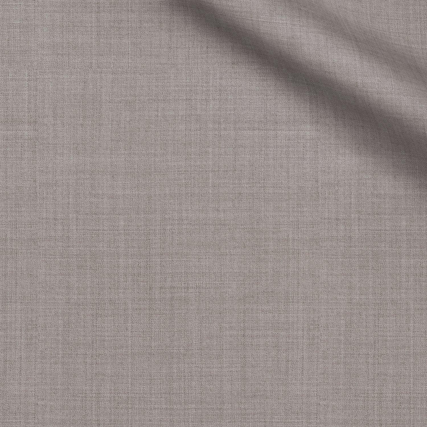 Delacroix fabric swatch — Light Gray serge, Draperì Corsini
