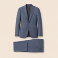 Farlie two-piece suit — Slate Solid