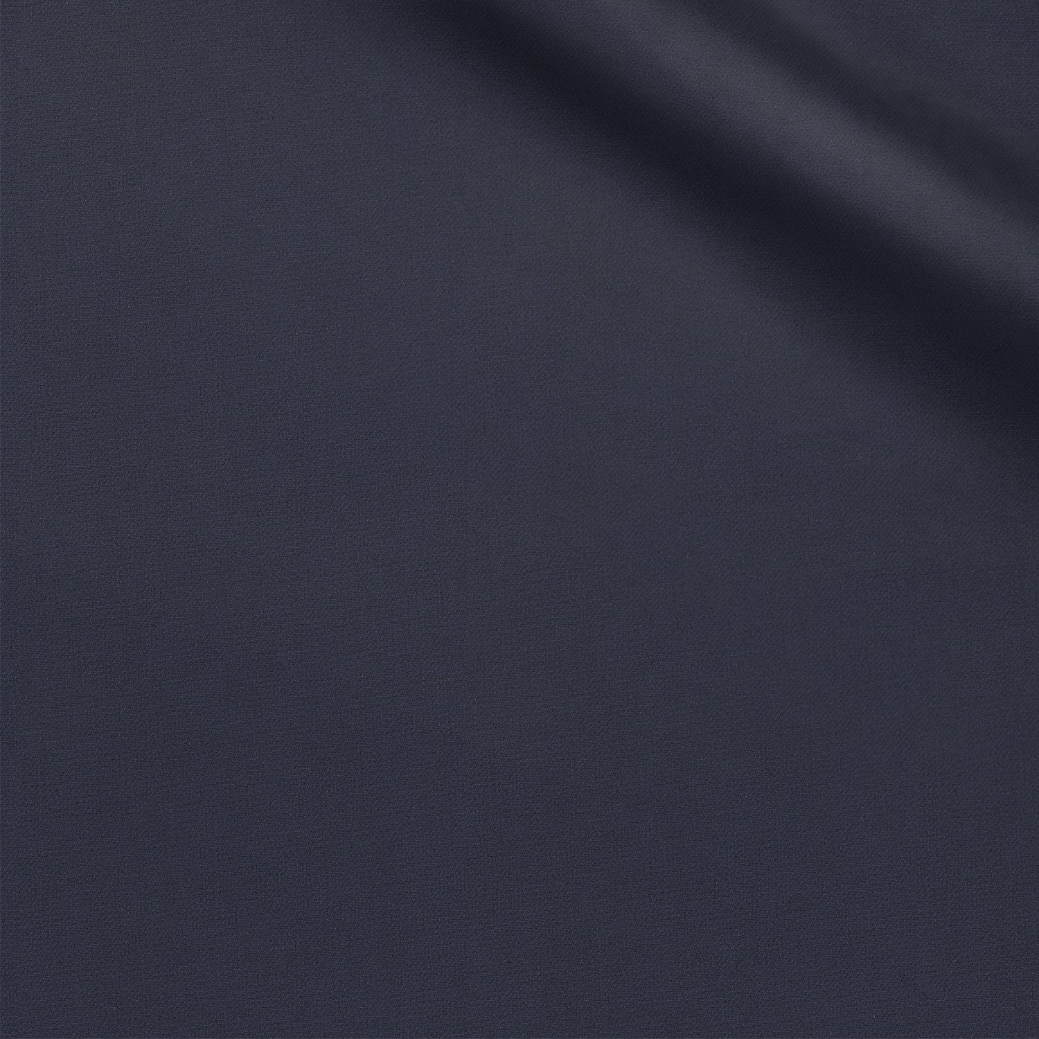 Friedrich fabric swatch — Navy Blue serge, 260 gsm, Draperì Corsini