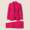 Gabriel two-piece suit — Fuchsia Solid