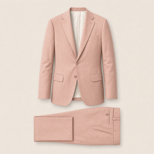 Garids two-piece suit — Pink technical