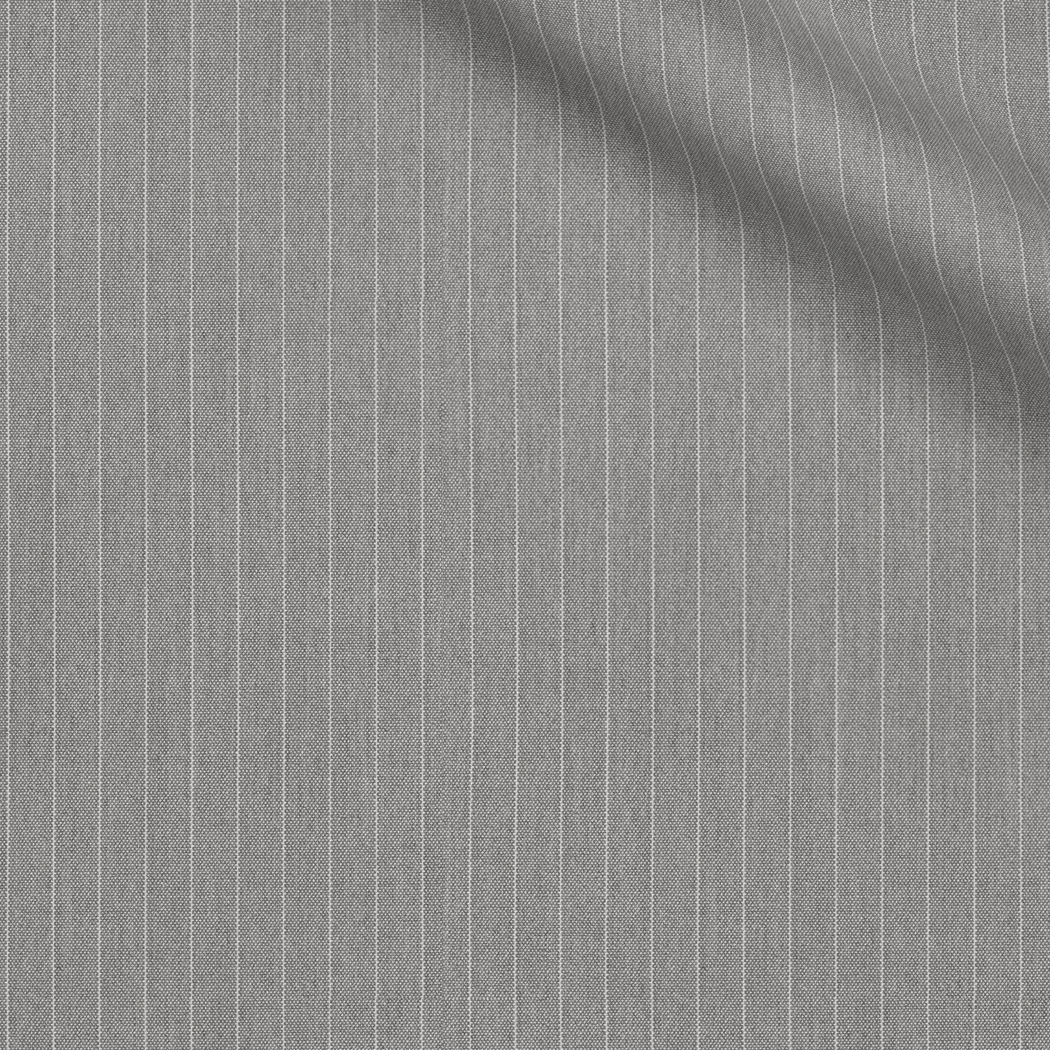 Gropius fabric swatch — Mid Gray melange, Draperì Corsini