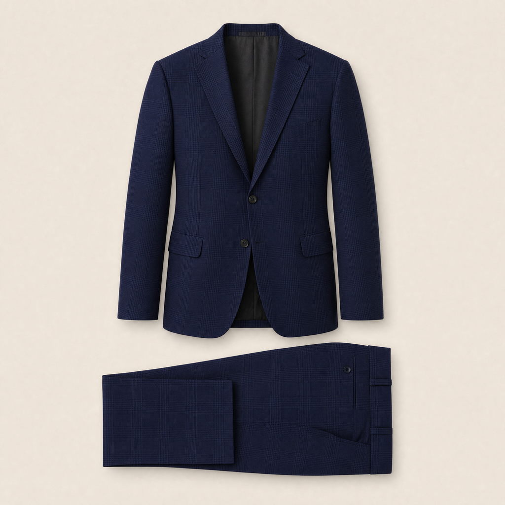 Hoover two-piece suit — Blue technical