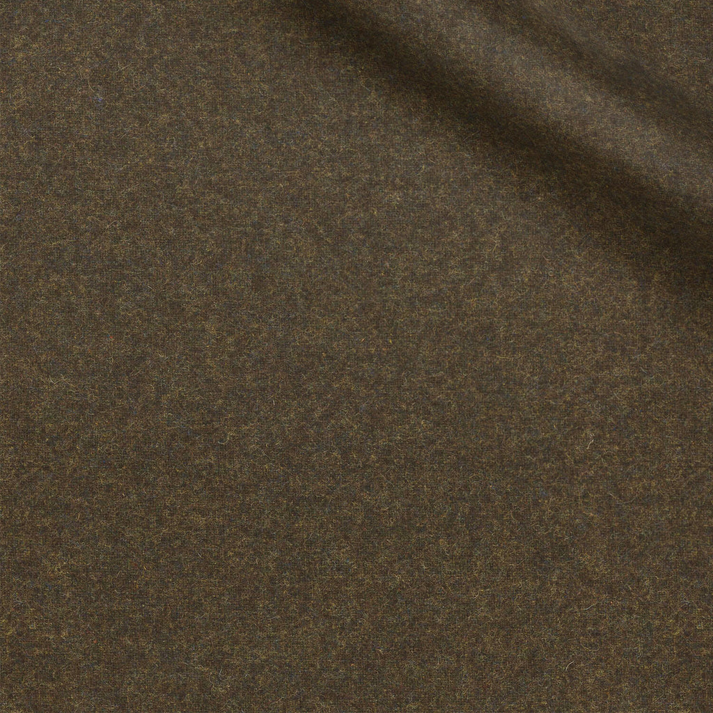 Houston fabric swatch — Brown flannel, Draperì Corsini