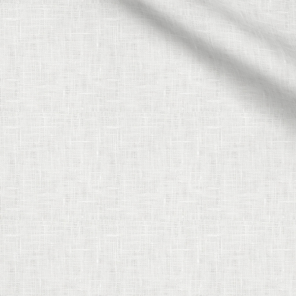 Ibiza fabric swatch — All White , 212 gsm, Draperì Corsini