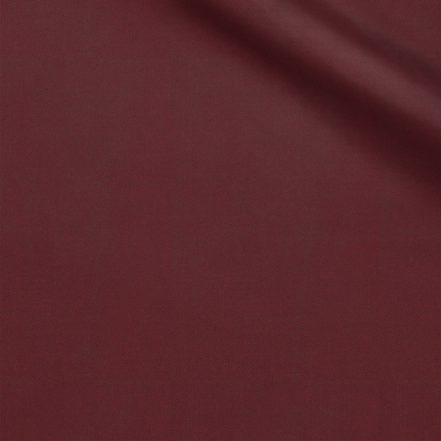 Kahlo fabric swatch — Burgundy twill, 272 gsm, Draperì Corsini
