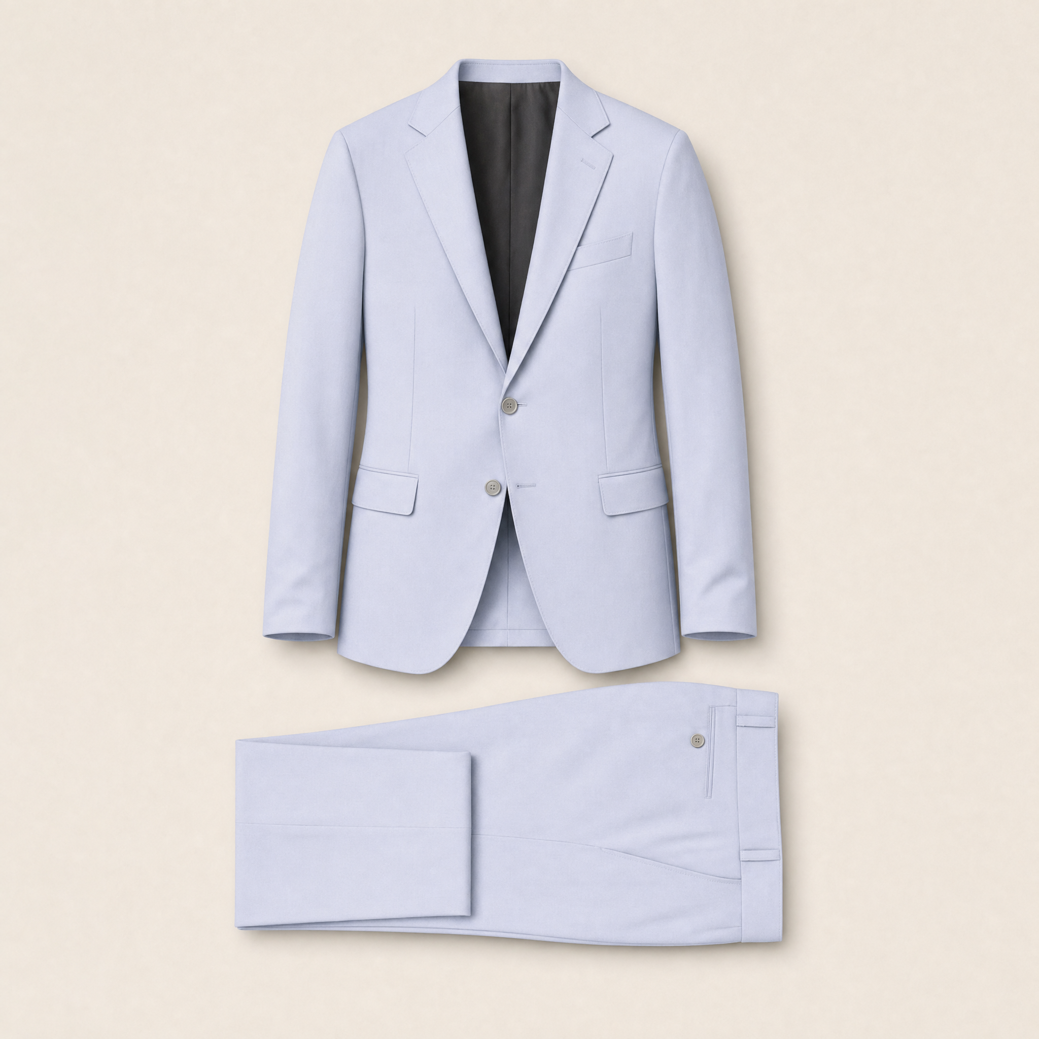 Kenny two-piece suit — Baby Blue technical