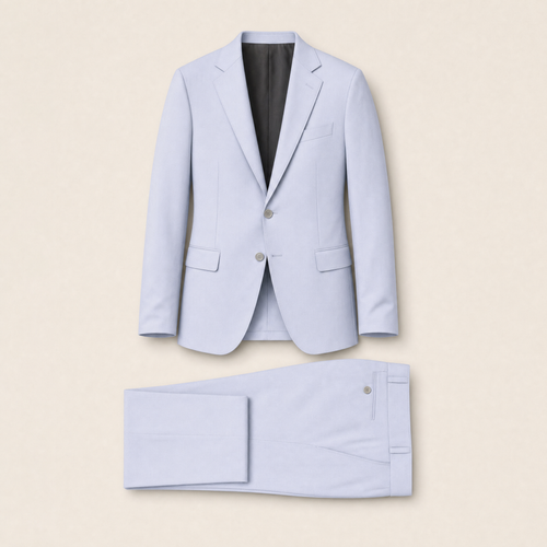Kenny two-piece suit — Baby Blue technical