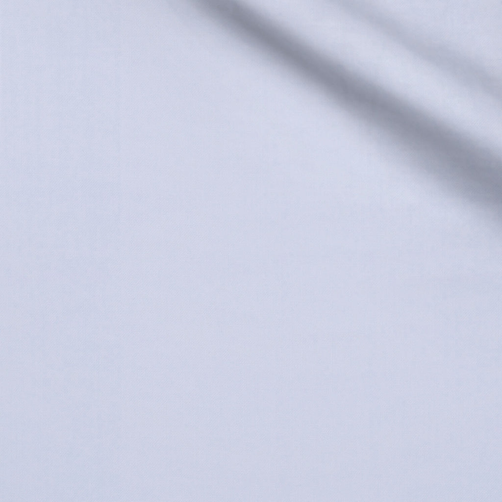 Kenny fabric swatch — Baby Blue twill, 300 gsm, Draperì Corsini