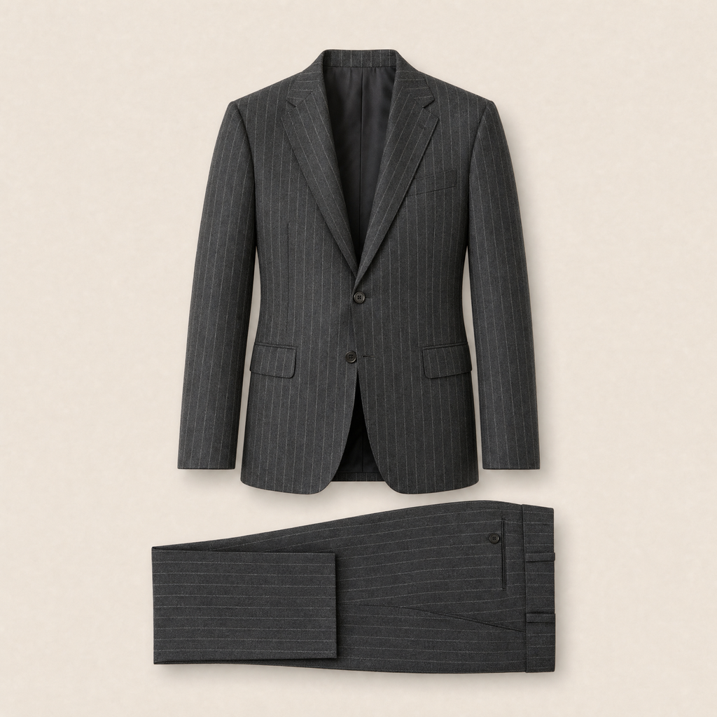 Kensingate two-piece suit — Charcoal technical
