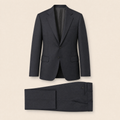 Latrobe two-piece suit — Dark Blue pure wool