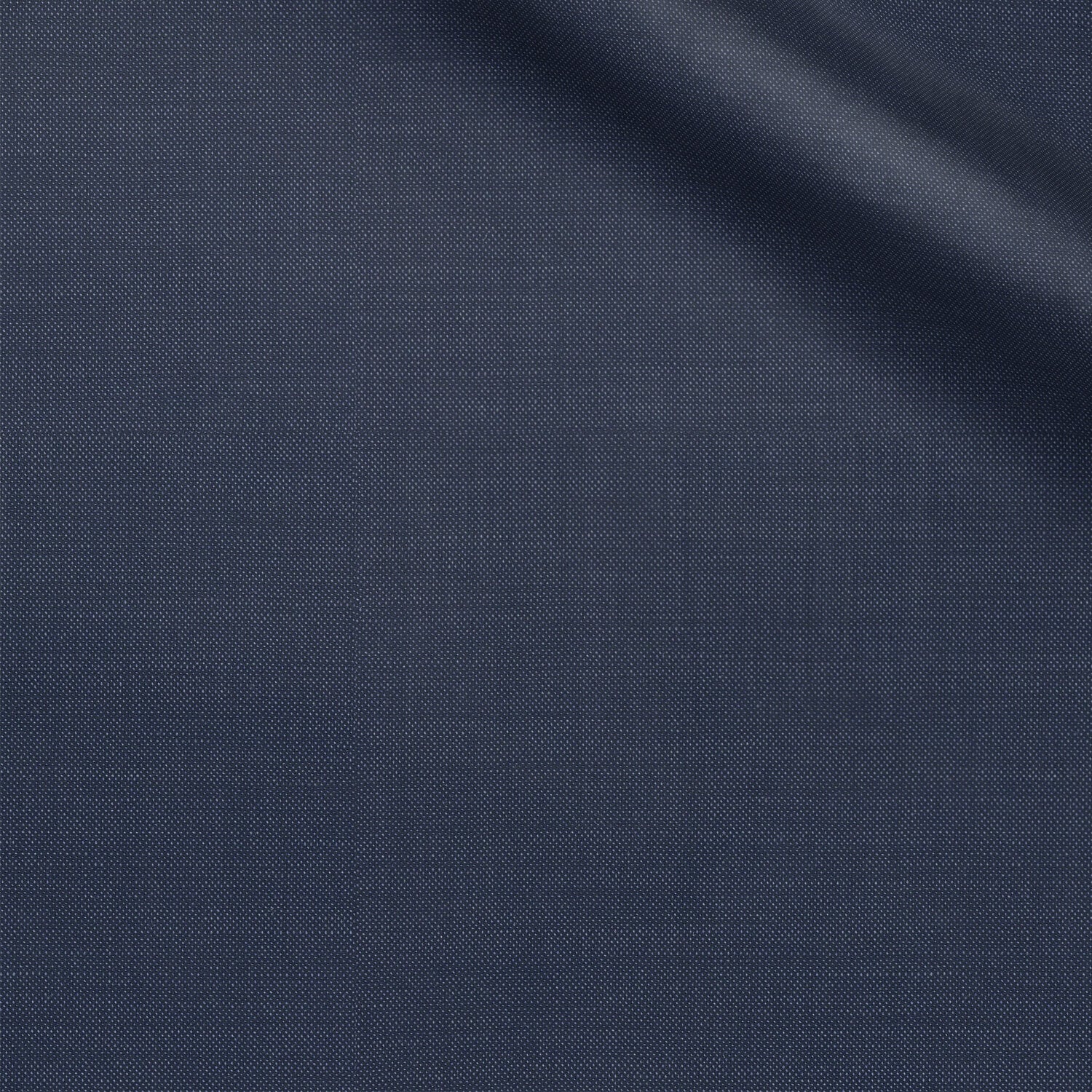 Mackenzie fabric swatch — Indigo Gray birdseye, 285 gsm, Draperì Corsini