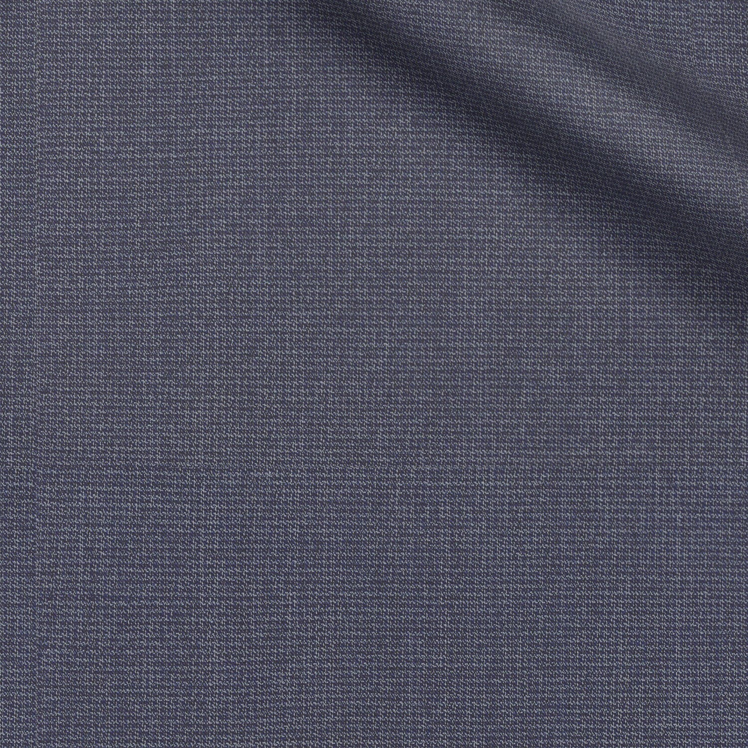 Mondmead fabric swatch — Steel Blue Houndstooth, Piero Tallini