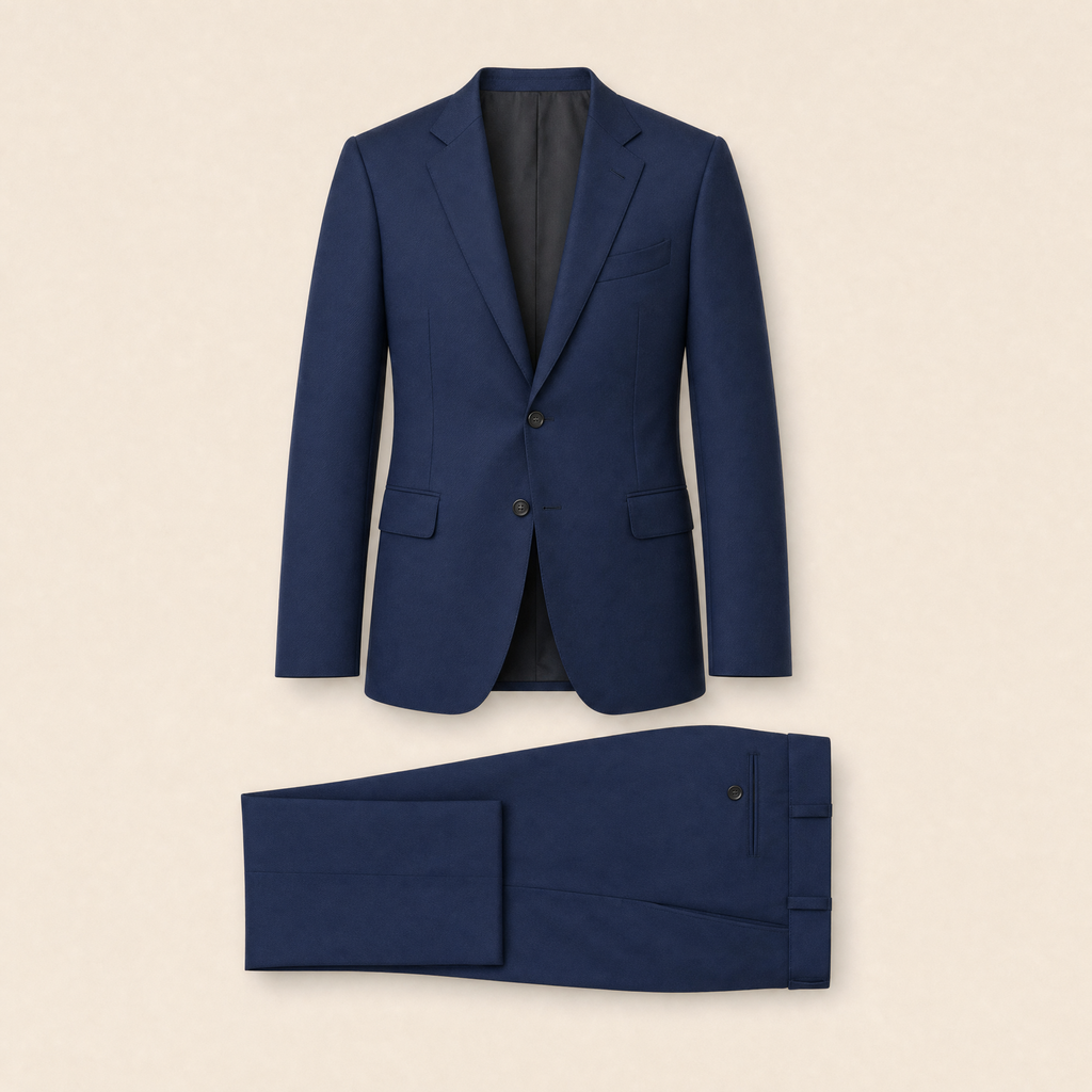 Monet two-piece suit — Royal Blue serge