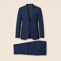 Monet two-piece suit — Royal Blue serge