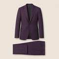 Mora two-piece suit — Dark Purple technical