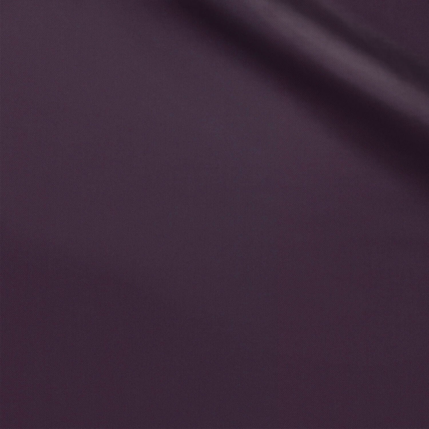 Mora fabric swatch — Dark Purple twill, Draperì Corsini