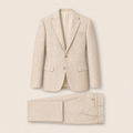 Negril two-piece suit — Sand Checked