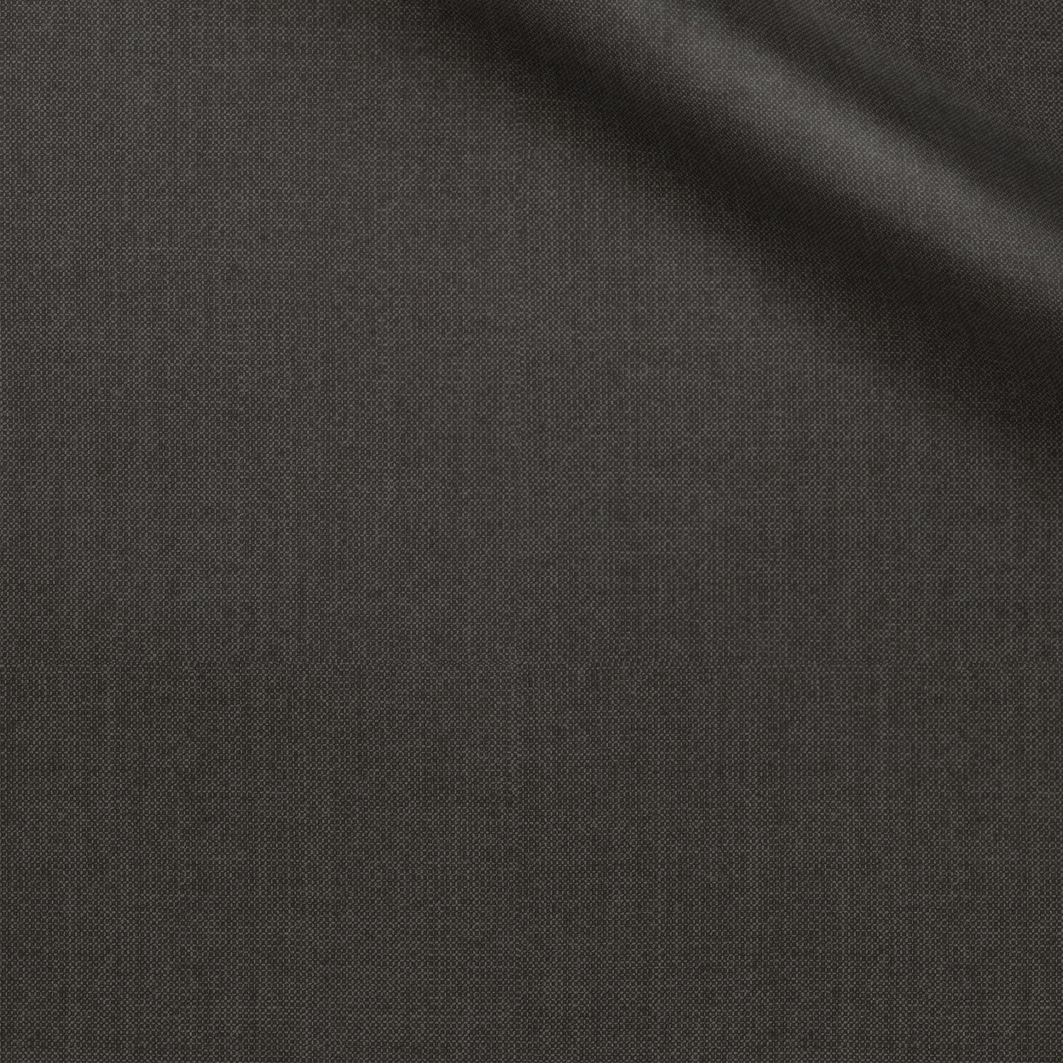 Niamh fabric swatch — Charcoal filafil, 285 gsm, Draperì Corsini