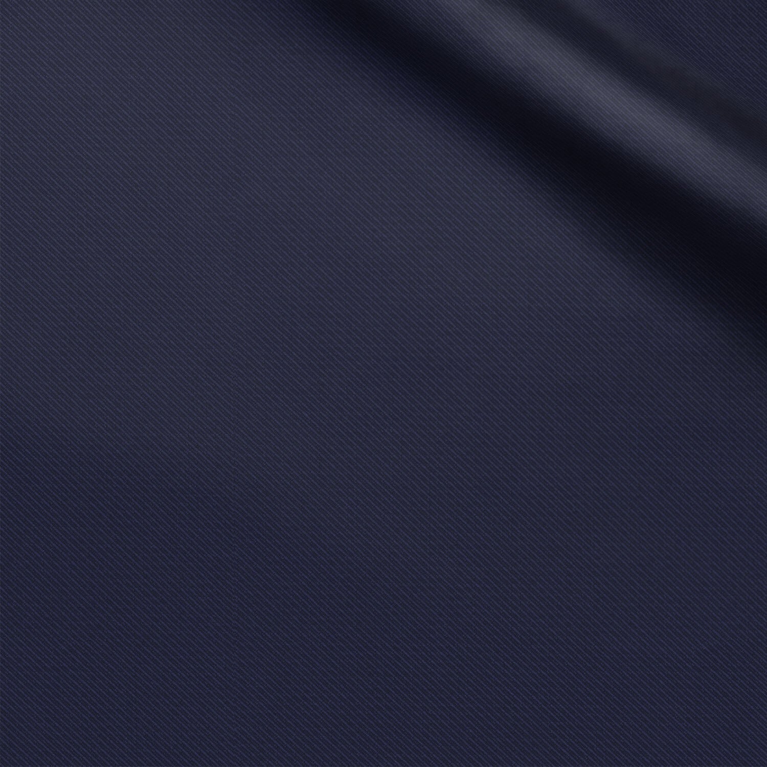 Noknobbi fabric swatch — Navy Blue serge, 320 gsm, Draperì Corsini