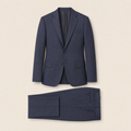 Oberon two-piece suit — Navy Blue technical