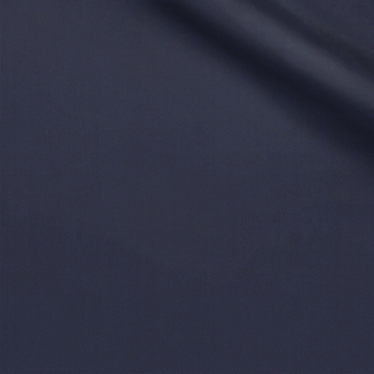 Piranesi fabric swatch — Navy Blue serge, 183 gsm, Draperì Corsini