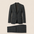Pittsford two-piece suit — Blue wool blend