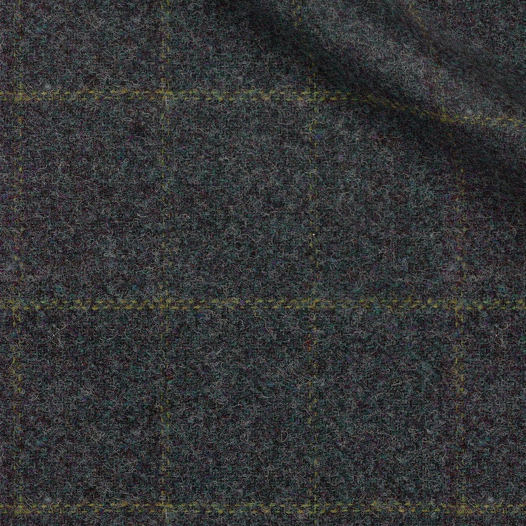 Pittsford fabric swatch — Blue plain weave, 520 gsm, Draperì Corsini
