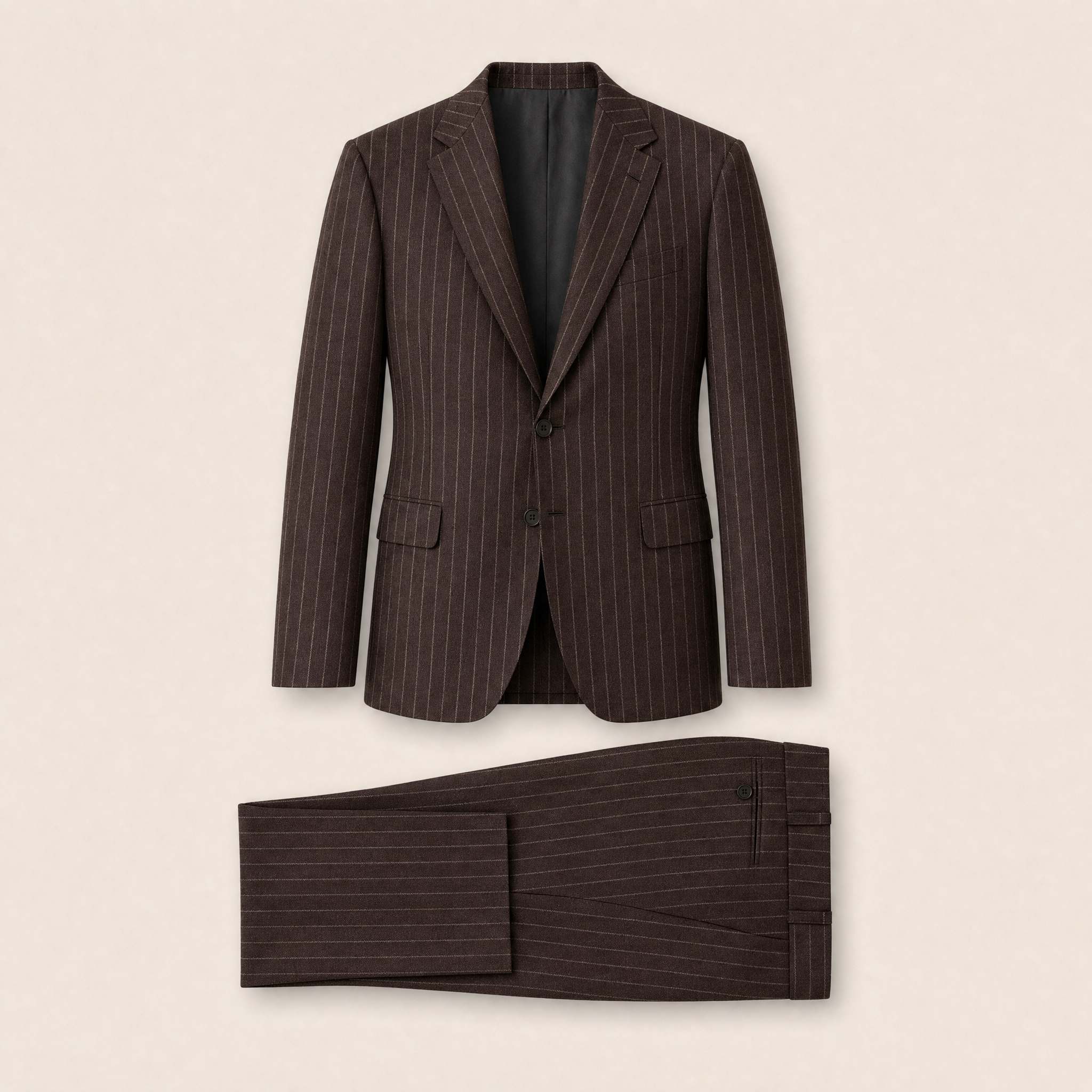 Ray two-piece suit — Burgundy technical