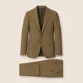 Ridwan two-piece suit — Khaki Green technical