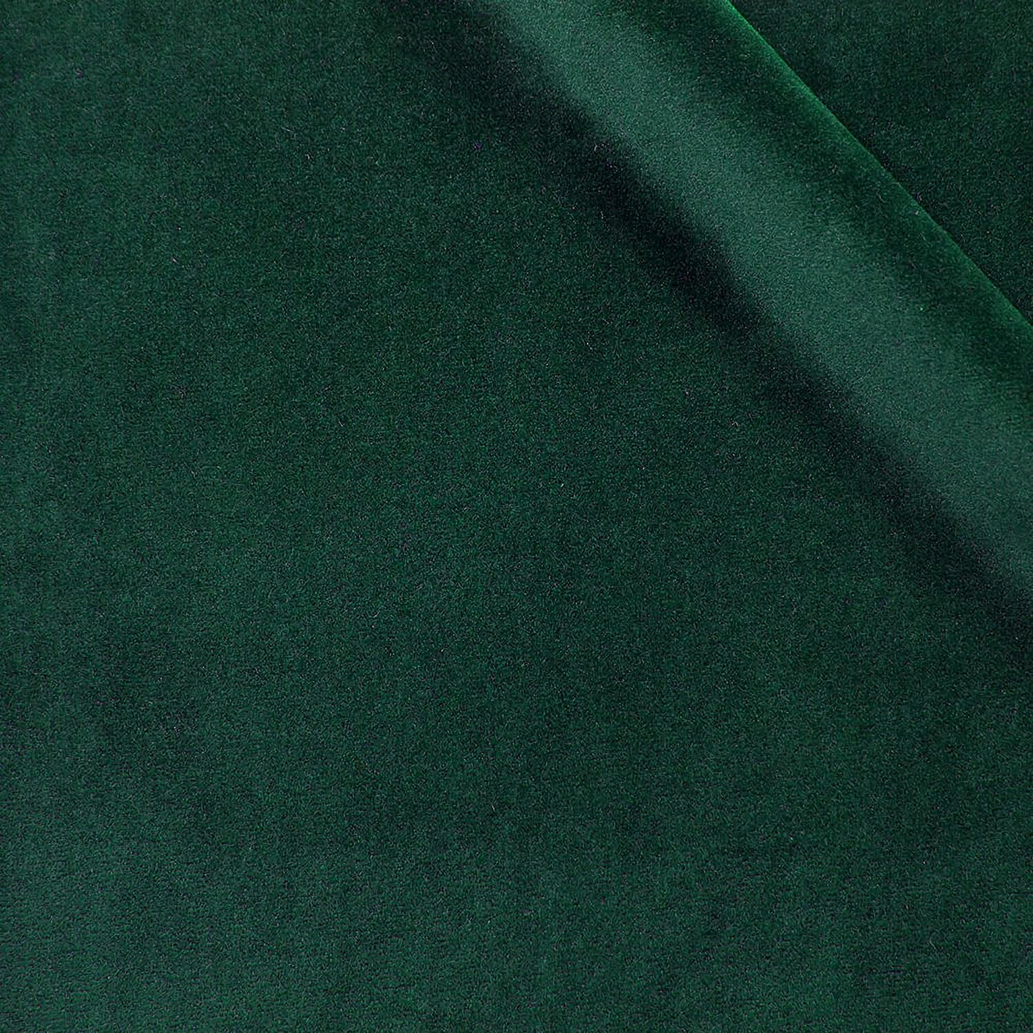 Saddie fabric swatch — Emerald Green Solid, Piero Tallini