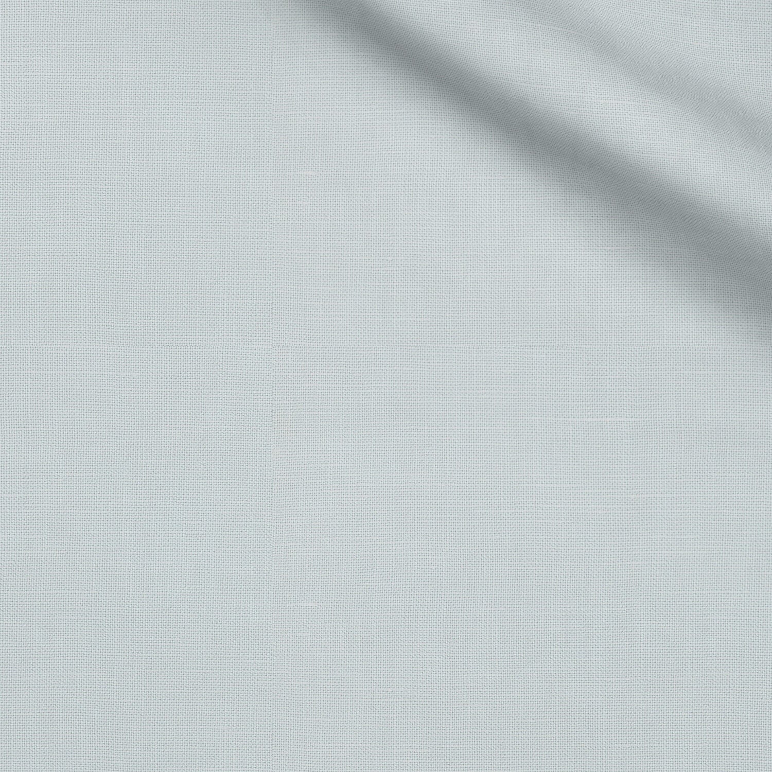 Saline fabric swatch — Dusty Blue slub, 240 gsm, Draperì Corsini