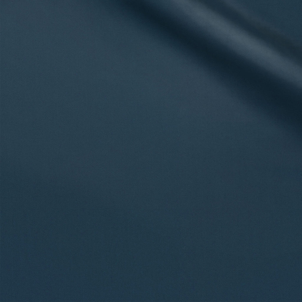 Sazerac fabric swatch — Teal twill, 300 gsm, Draperì Corsini
