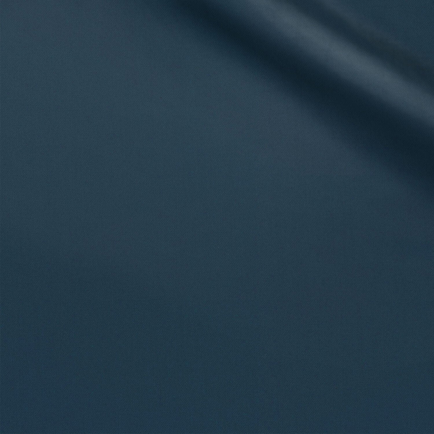 Sazerac fabric swatch — Teal twill, 300 gsm, Draperì Corsini